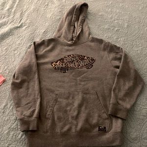 Vans Leopard logo Hoodie Sweatshirt